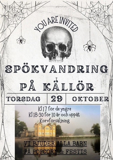 Spökvandring på Källör