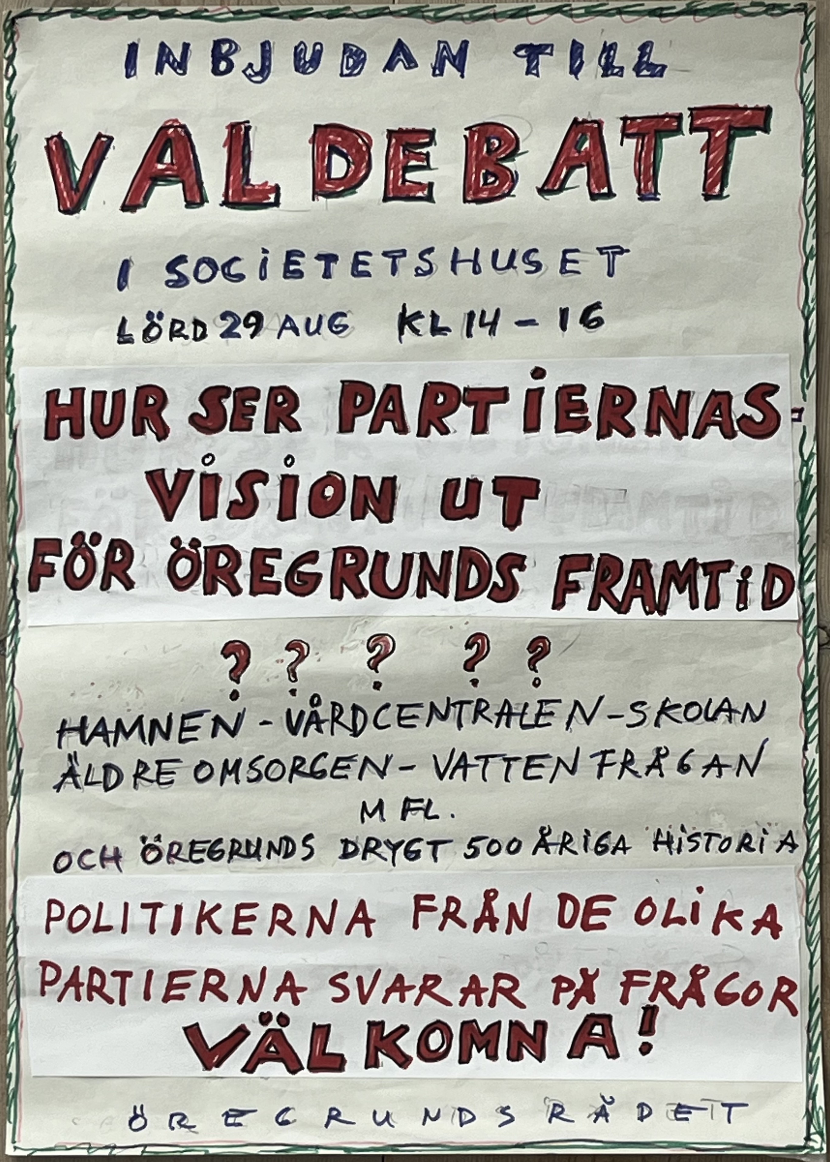 Valdebatt i Öregrund – Öregrund