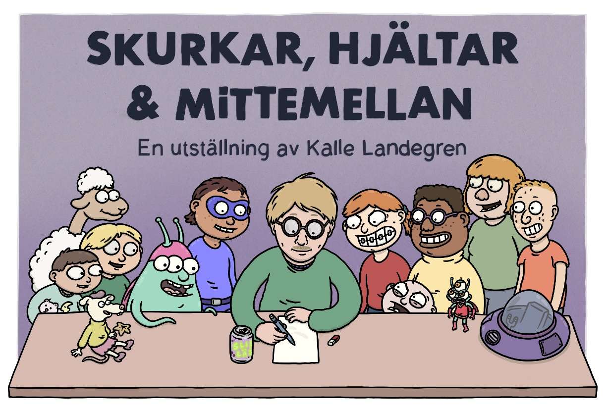 TECKNA SERIE MED KALLE LANDEGREN