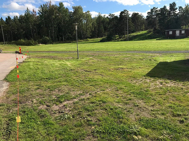 gräsplan